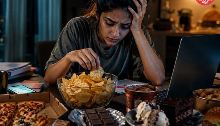 stress eating symptoms causes and tips