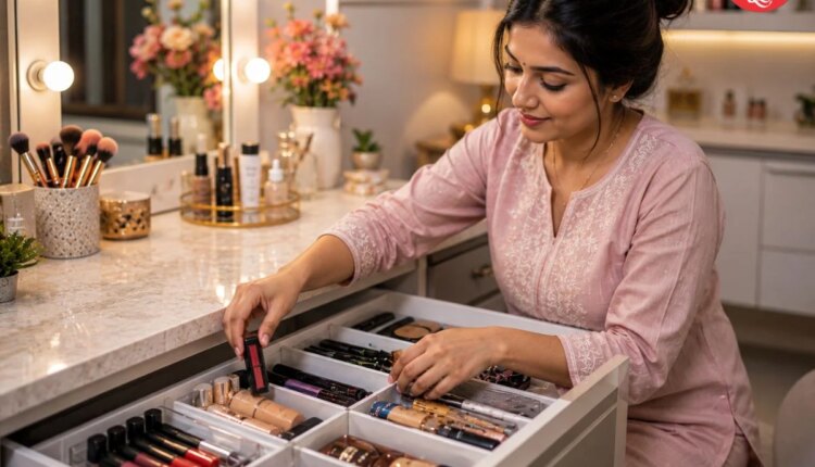 what is makeup drawer rule vanity organization tips