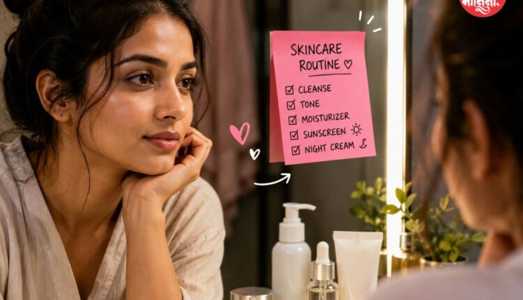 what is mirror post it rule for skincare routine