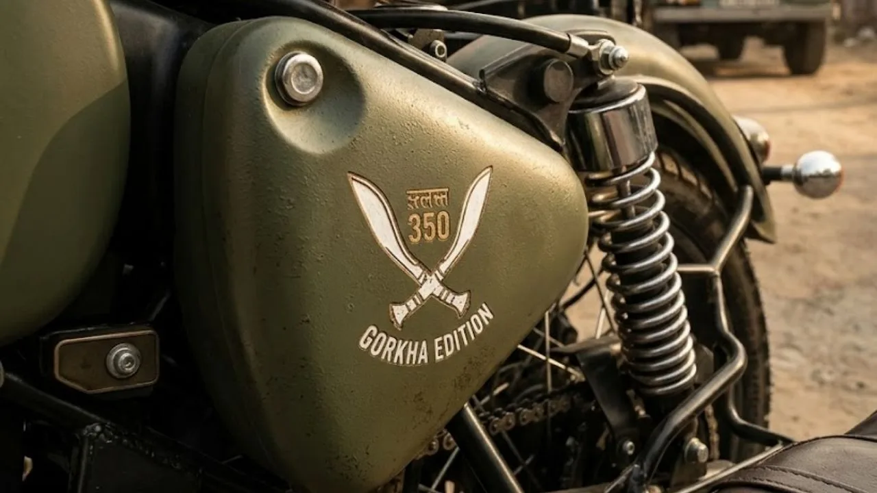 Royal Enfield Classic 350 Gorkha Edition ची वैशिष्ट्ये