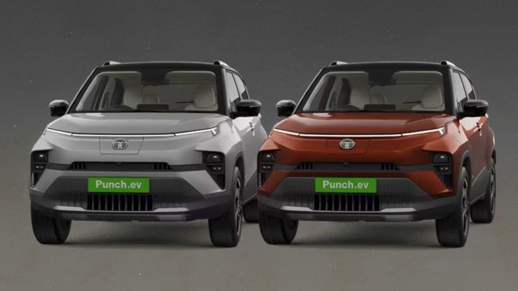 tata punch.ev नवीन रंग जलद चार्जिंग