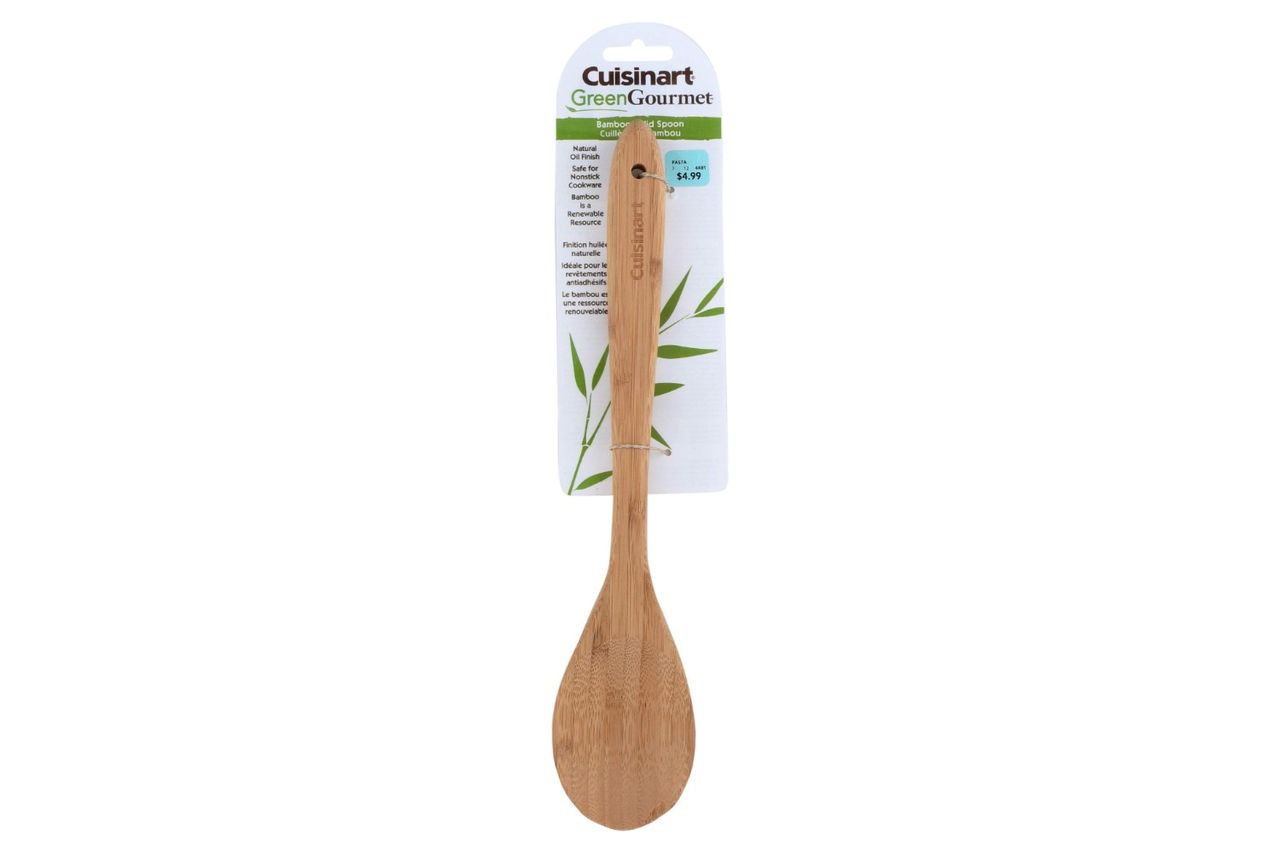Cuisinart GreenGourmet बांबू सॉलिड चमचा क्रेडिट: ऍमेझॉन