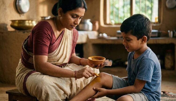 प्रत्येक जखमेवर हळद लावणे किती योग्य ?