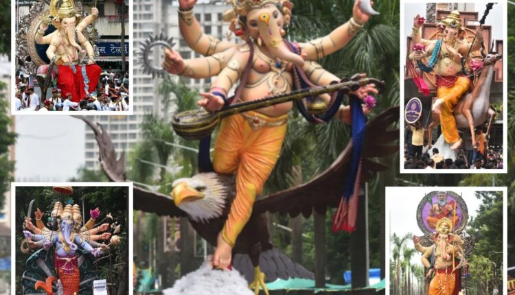 Ganpati idols Arrival in pandal, Ganpati idols in Mumbai, ganeshotsav 2026, mumbai ganeshotsav 2026