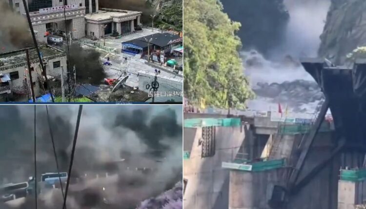 नेपाळमध्ये आला महाप्रलय, गावं वाहून गेली तर पत्त्यांप्रमाणे कोसळल्या इमारती