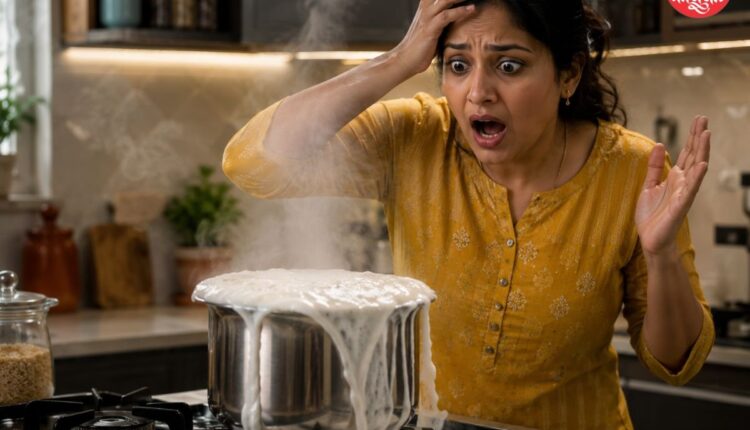 easy tricks to prevent milk from boiling over