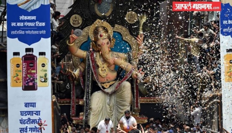 चिंचपोकळीचा चिंतामणीचा आगमन सोहळा थाटात, तिरुपतीच्या साजात विराजणार बाप्पा