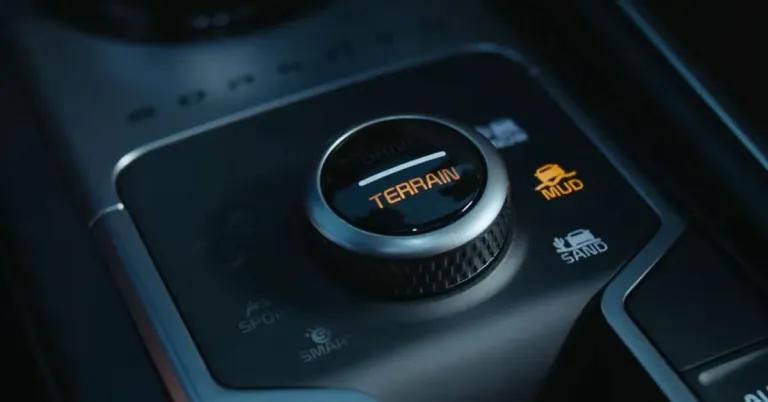 kia sorento भूप्रदेश मोड