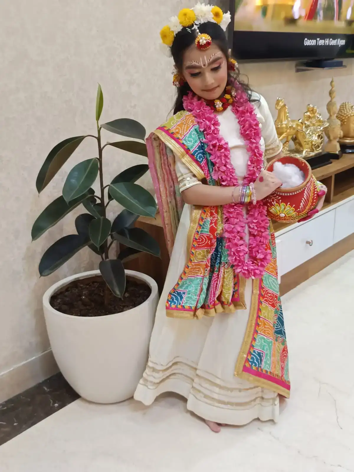 जन्माष्टमीला अनाया वशिष्ठने पसरवले भक्तीचे रंग, जाणून घ्या कसा साजरा झाला सण