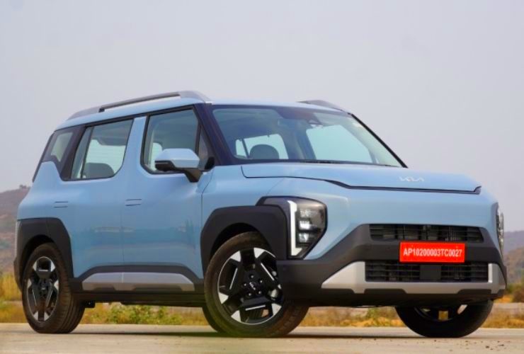 kia syros कॉम्पॅक्ट एसयूव्ही फ्रंट