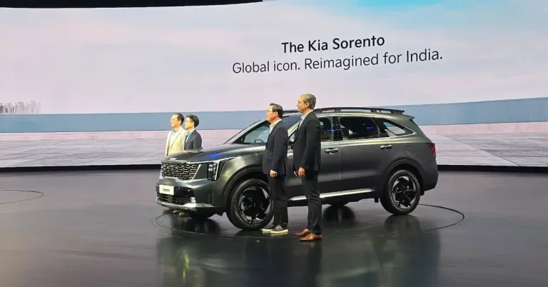 kia sorento भारतात लाँच