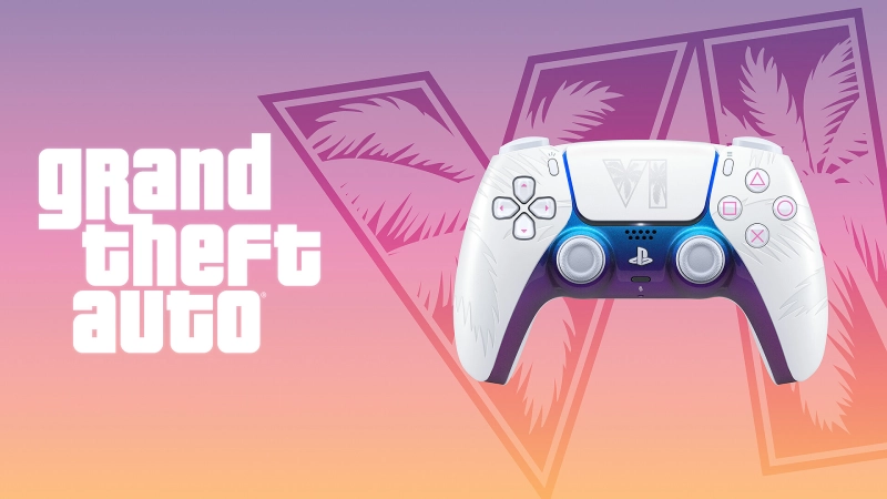 पांढरा GTA 6 मर्यादित संस्करण नियंत्रक