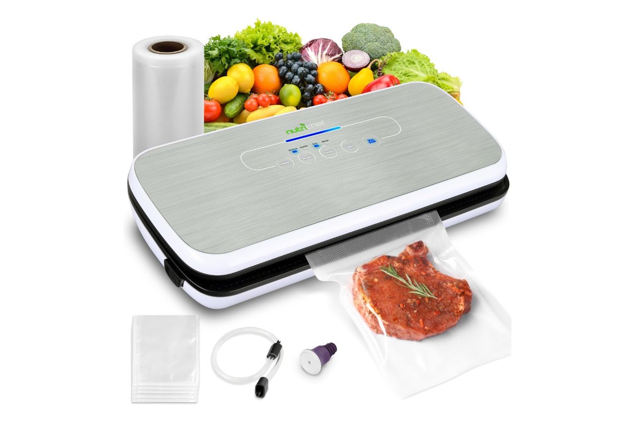 Amazon NutriChef व्हॅक्यूम सीलर मशीन क्रेडिट: ऍमेझॉन
