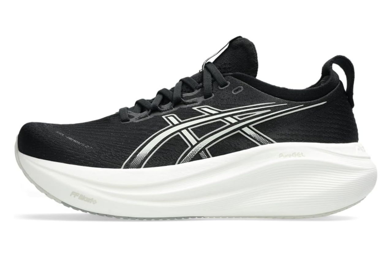 asics womens fel nimbus 27 रनिंग शूज क्रेडिट: ऍमेझॉन