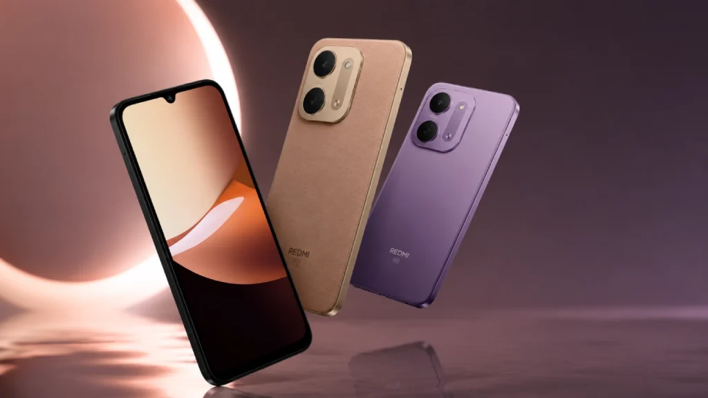 17c देखावा Redmi 17C 5G डिझाइन आणि रंग