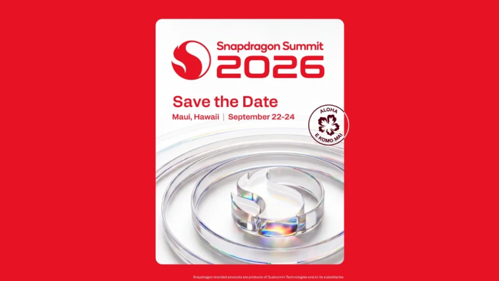 स्नॅपड्रॅगन शिखर स्नॅपड्रॅगन समिट 2026