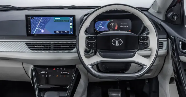 tata curvv मालिका x इंटीरियर