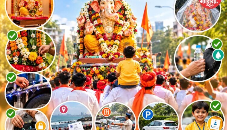 ganpati visarjan procession outfit ideas for family group