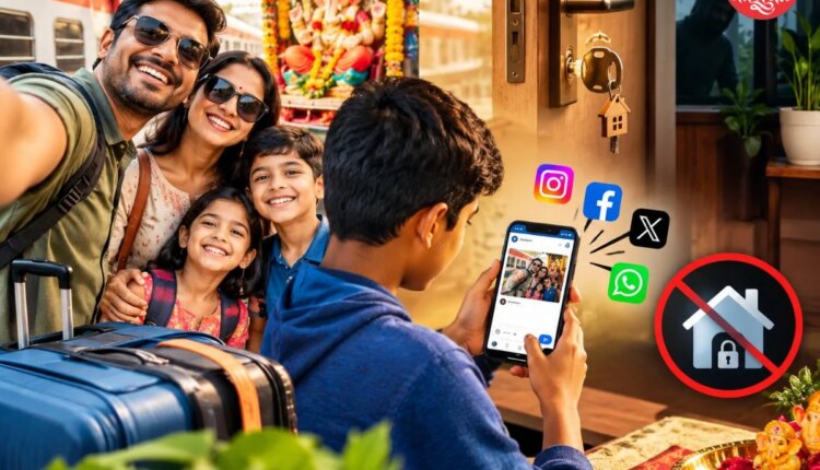 home security tips before leaving your home empty for the Ganpati festival