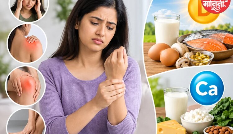 कॅल्शियम आणि व्हिटॅमिन D ची कमतरता कशी ओळखावी?