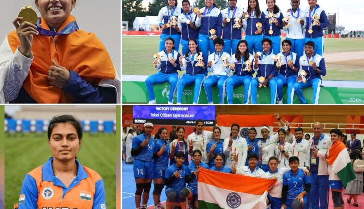 Asian Games 2026 मधील गोल्डन गर्ल्सची कौतुकास्पद कामगिरी, 10 पैकी 8 पदके महिलांच्या नावावर