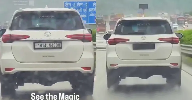 टोयोटा-फॉर्च्युनर-गायब-नंबरप्लेट टोयोटा-फॉर्च्युनर-गायब-नंबरप्लेट