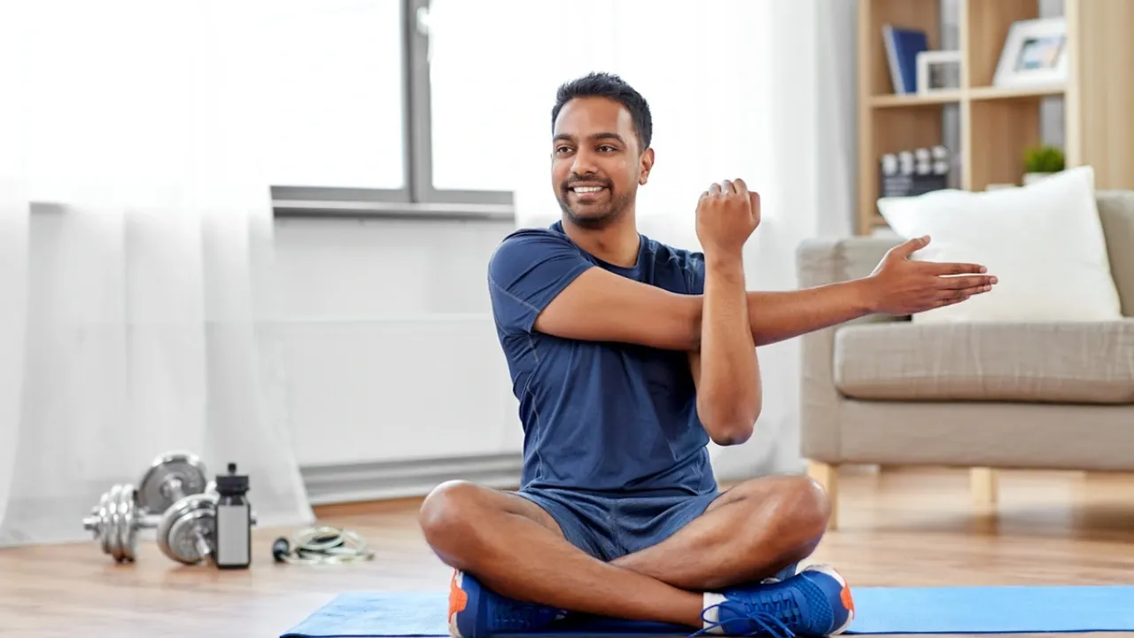 व्यायाम करणारा माणूस