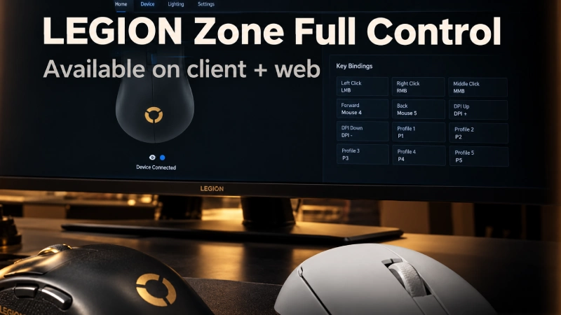 Legion R7 Pro माउस 2 Lenovo Legion R7 Pro