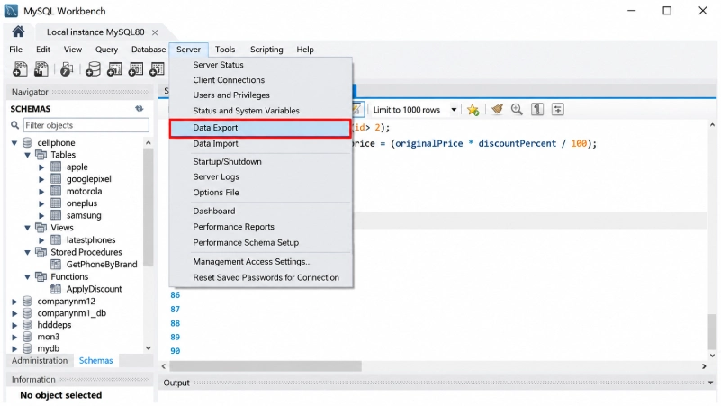 MySQL 5 MySQL