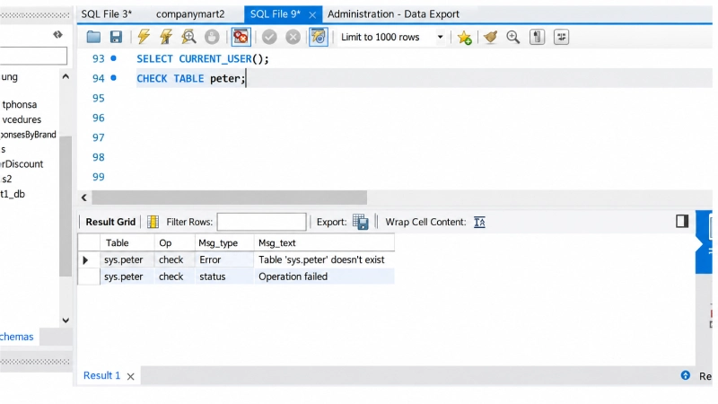 MySQL 9 MySQL