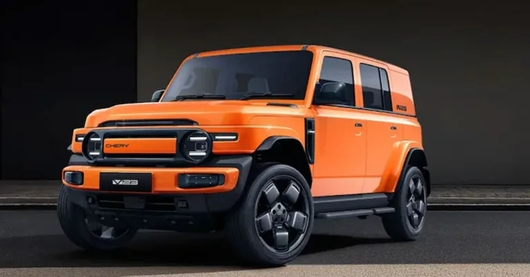 chery icaur v23 इलेक्ट्रिक suv