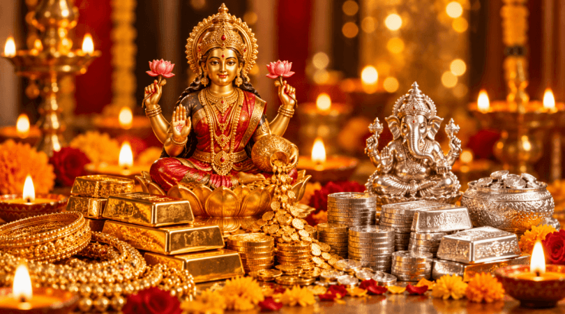 एमसीएक्सवर सोन्या-चांदीचे भाव कोसळले; सोने ५०९ रुपयांनी घसरून १.४६ लाख/१० ग्रॅम, चांदी २,१२४ रुपयांनी घसरून २.०९ लाख/किलो.
