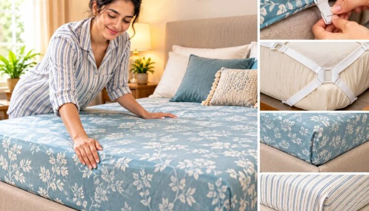 easy diy tricks to stop bedsheet slipping