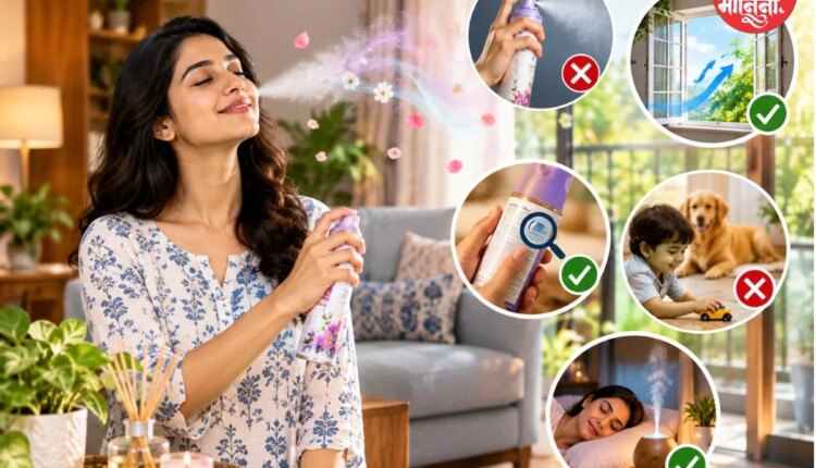 room freshener usage tips at home